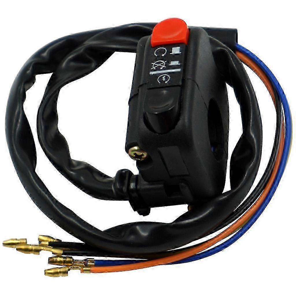 Replace Headlight Start/kill Button Motorcycle 7/8" Motorcycle Handlebar Mount f54