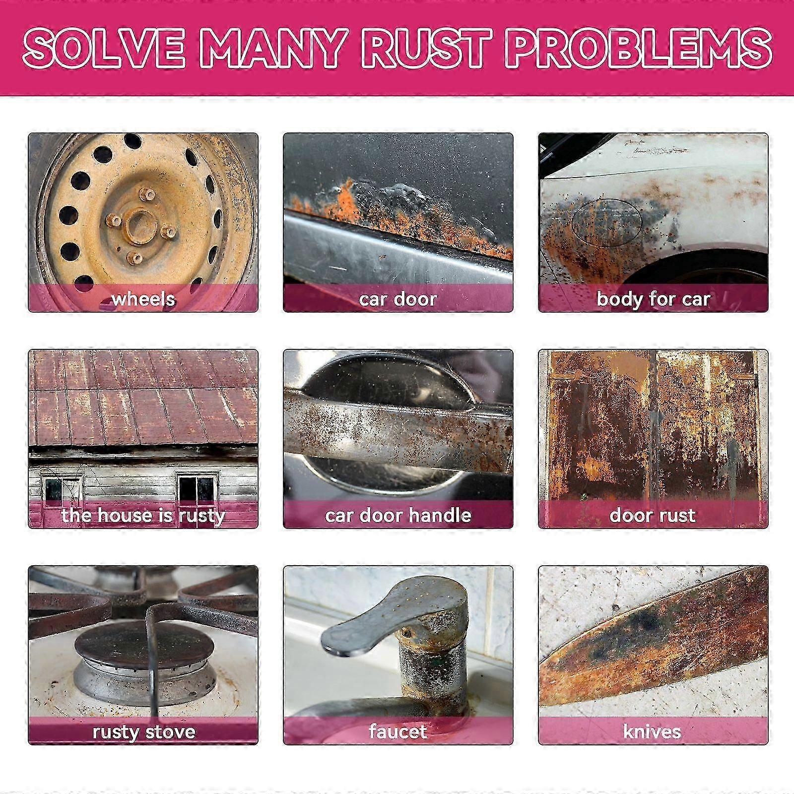 Auto Rust Remover Auto Wheel Hub Handlebar Parts Rust Cleaning And Decontamination Multi