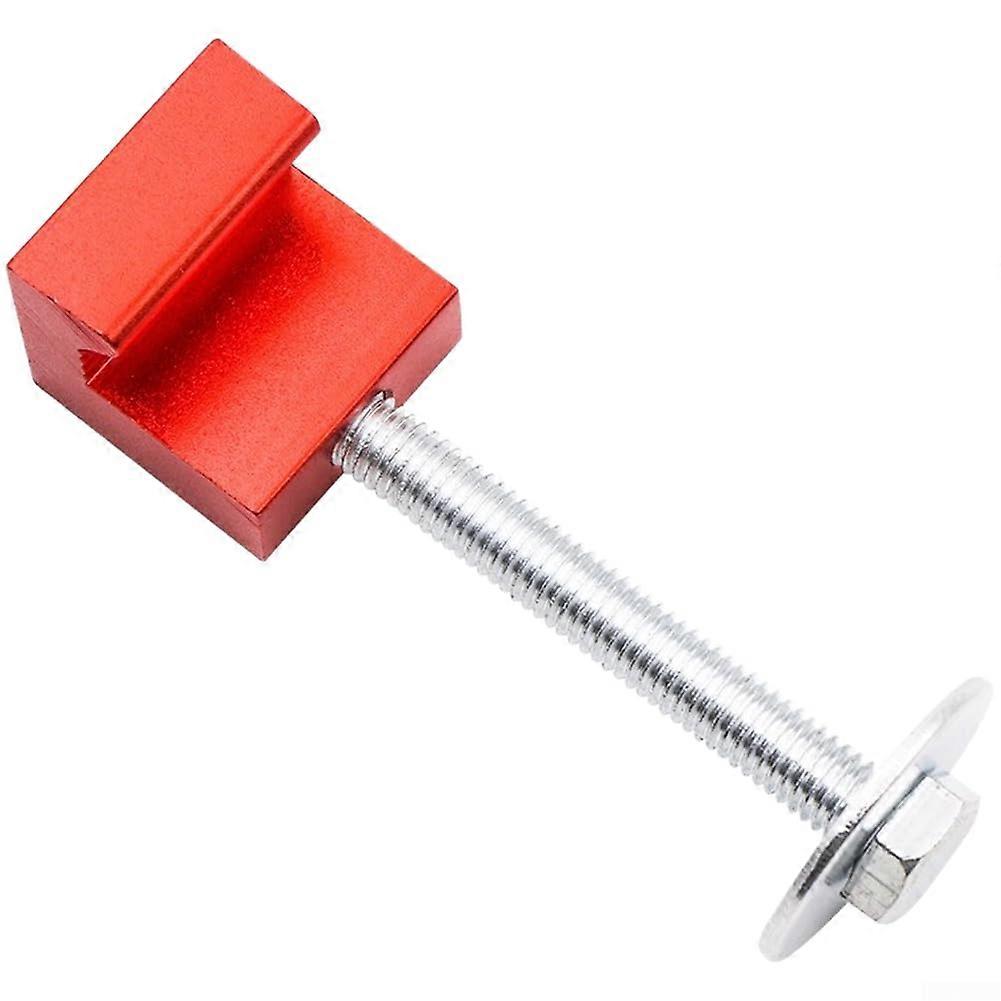 J Clamp Rail Installation Kit For Pickup Truck Toolbox Aluminum Alloy FourPack Red Secure And Stable Attachment