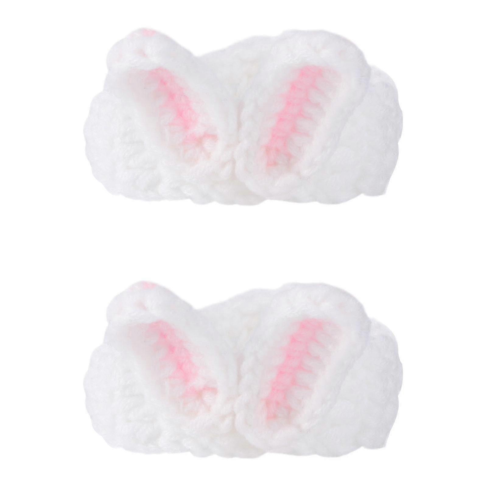 2pcs Easter Bracelet Wool Bracelet Easter Theme Wristband Wool Bangle