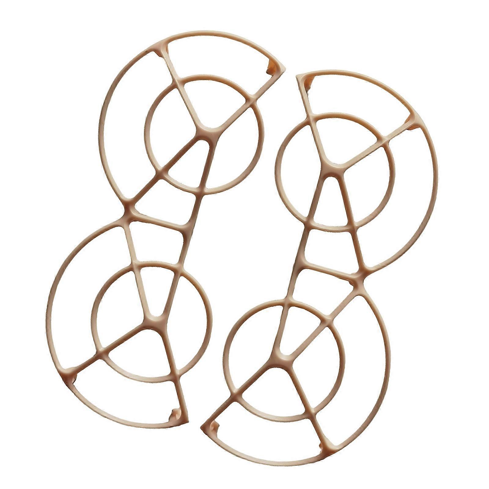2Pcs/set Full Coverage Propeller Guard Quick Release Propeller Protections Rings Lightweight Protectors  Pink