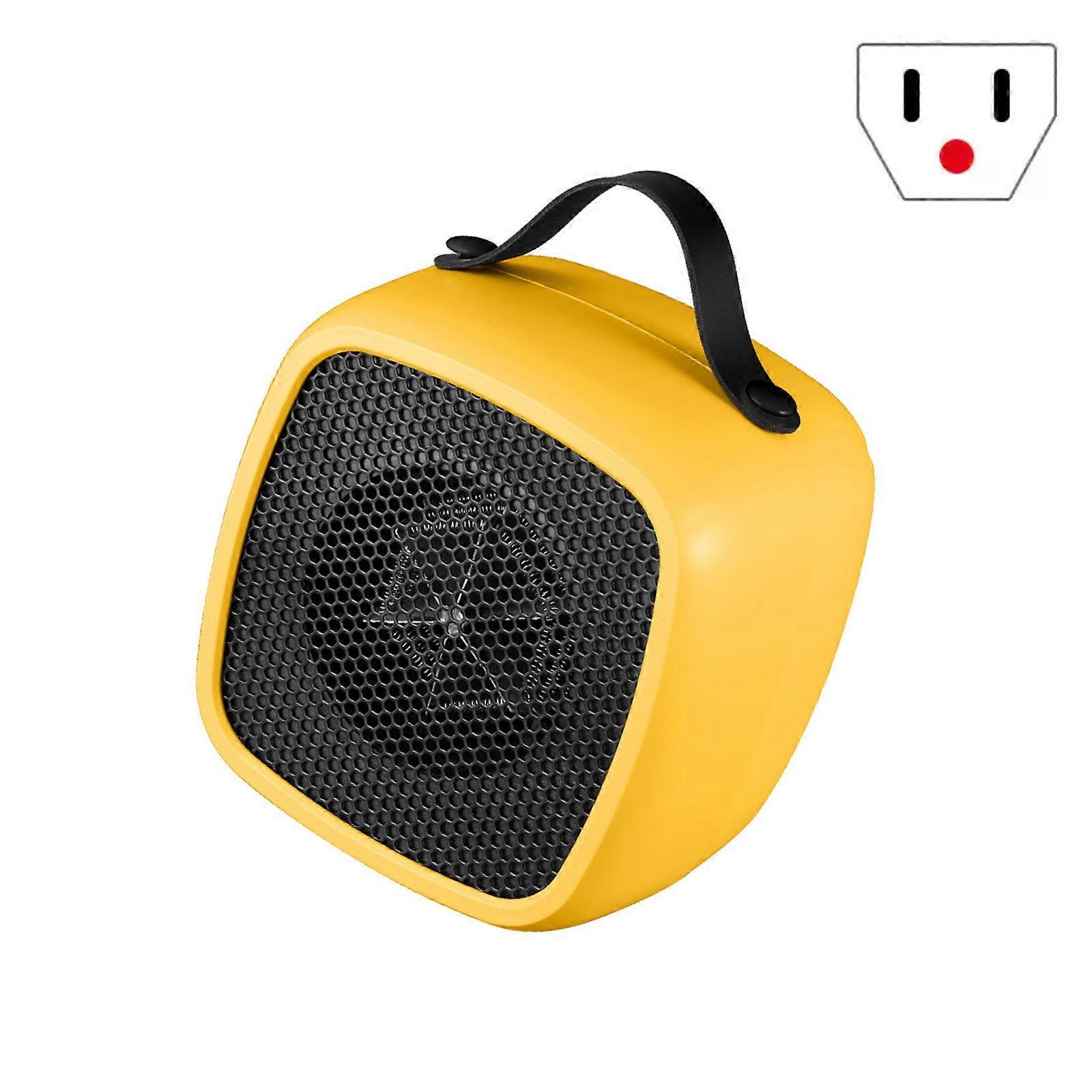 Transportable Earthenware Stove Dense Plan Fast Warmth Output Quiet Execution Overwarm Safety Indoor Heating Solution  Yellow