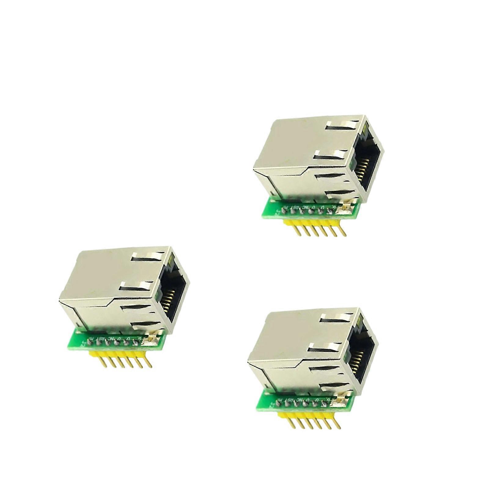 W5500 SPI to LAN Ethernet Module With Builting In TCPs Stack For Seamless Networking Integration Multicolor