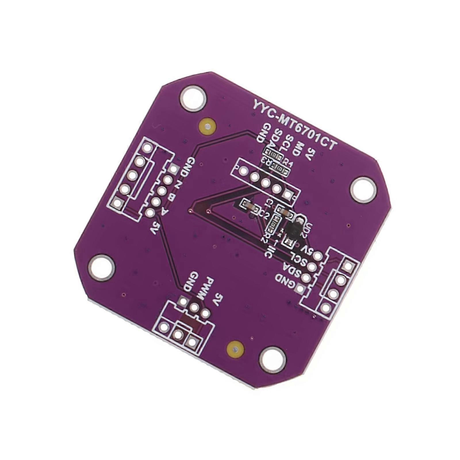 MT6701 Magnetic Rotation Sensorings With 360 Degree Detection And AntiInterference Digital Output for Harsh Environment Multicolor