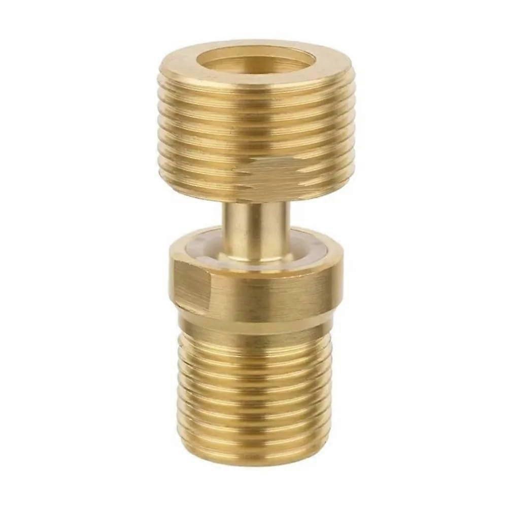 Copper 360° Swivel Shower Adapter with Adjustable Eccentric Connector for Faucet Extension