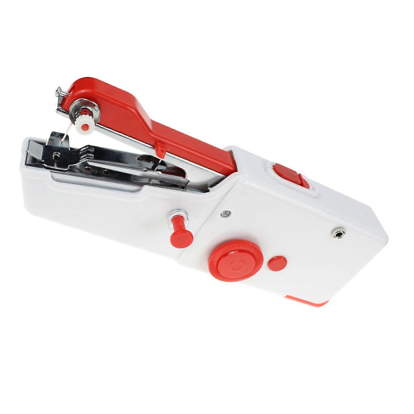 Tiny Sewing Machine For Novices USB Operated Thin Mobile 4 Color Picks Home Use  Red