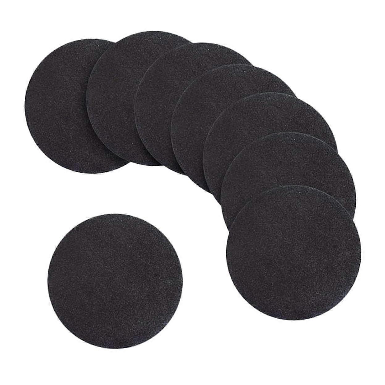 8 Pcs Black Round Drawing Boards Set for Mandala Dot Art DIY Painting and Sketch Practice