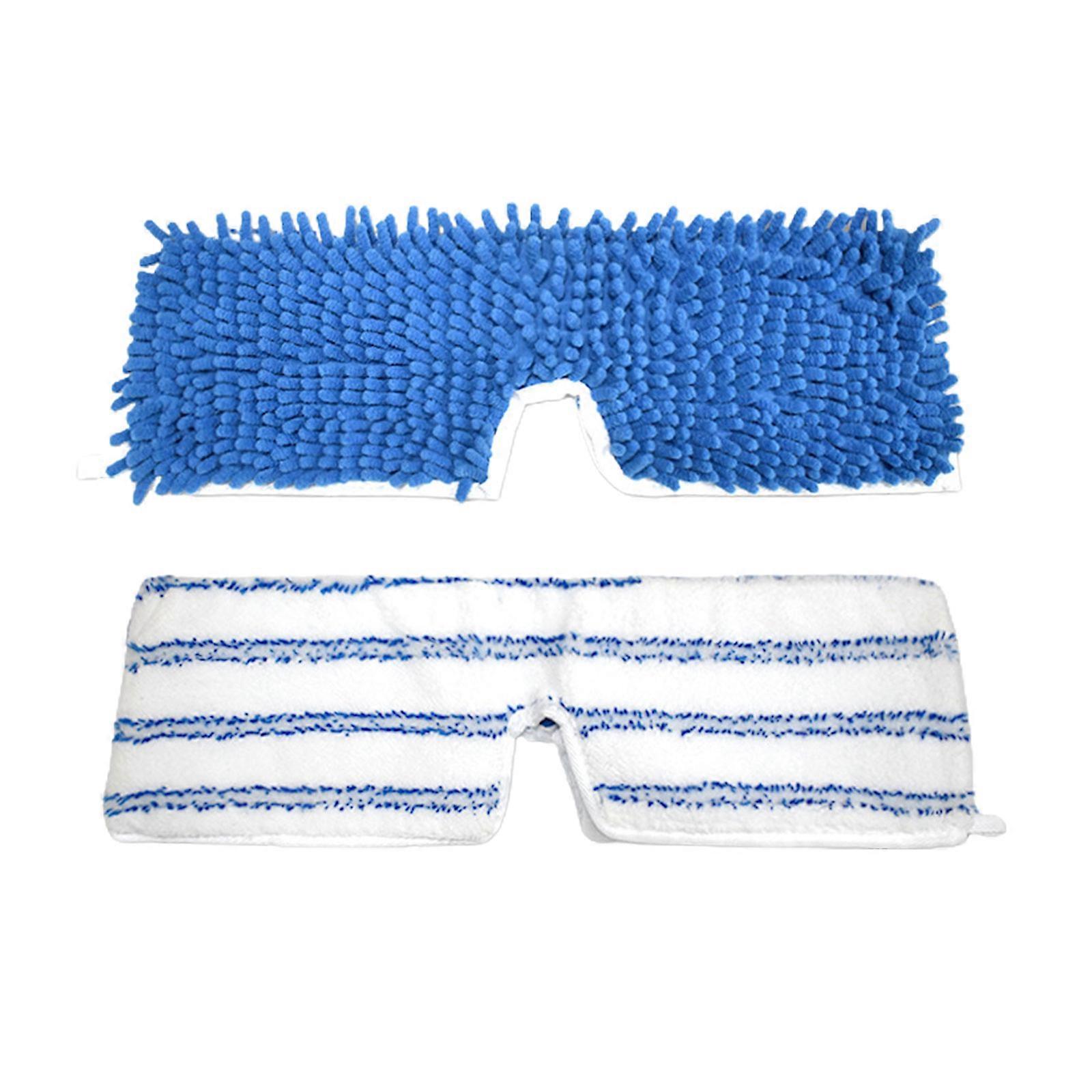 2/4PCS Microfiber Flat Mop Pads Replaceable Mop Pads Magic Dust Cleaning Mop for  Hardwood Floors Multicolor
