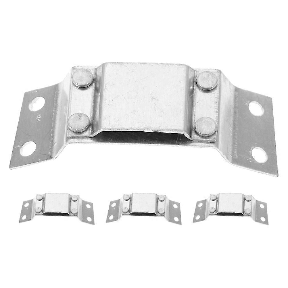 Headlamp Mounting Bracket for Miner Hat Light 4Pcs Aluminum Holder