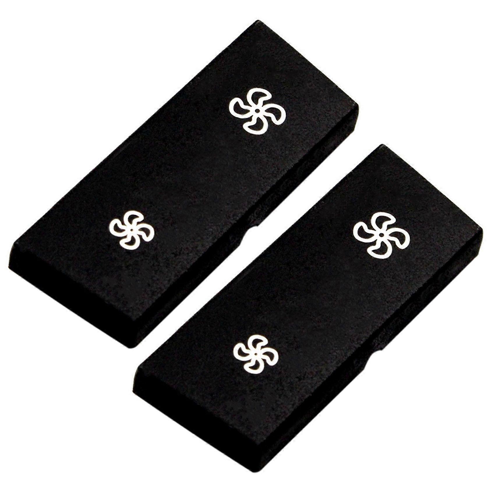 2X Air Conditioner Control Panel Repair Fan Button Switch for E90 F25 X1 X3 E84