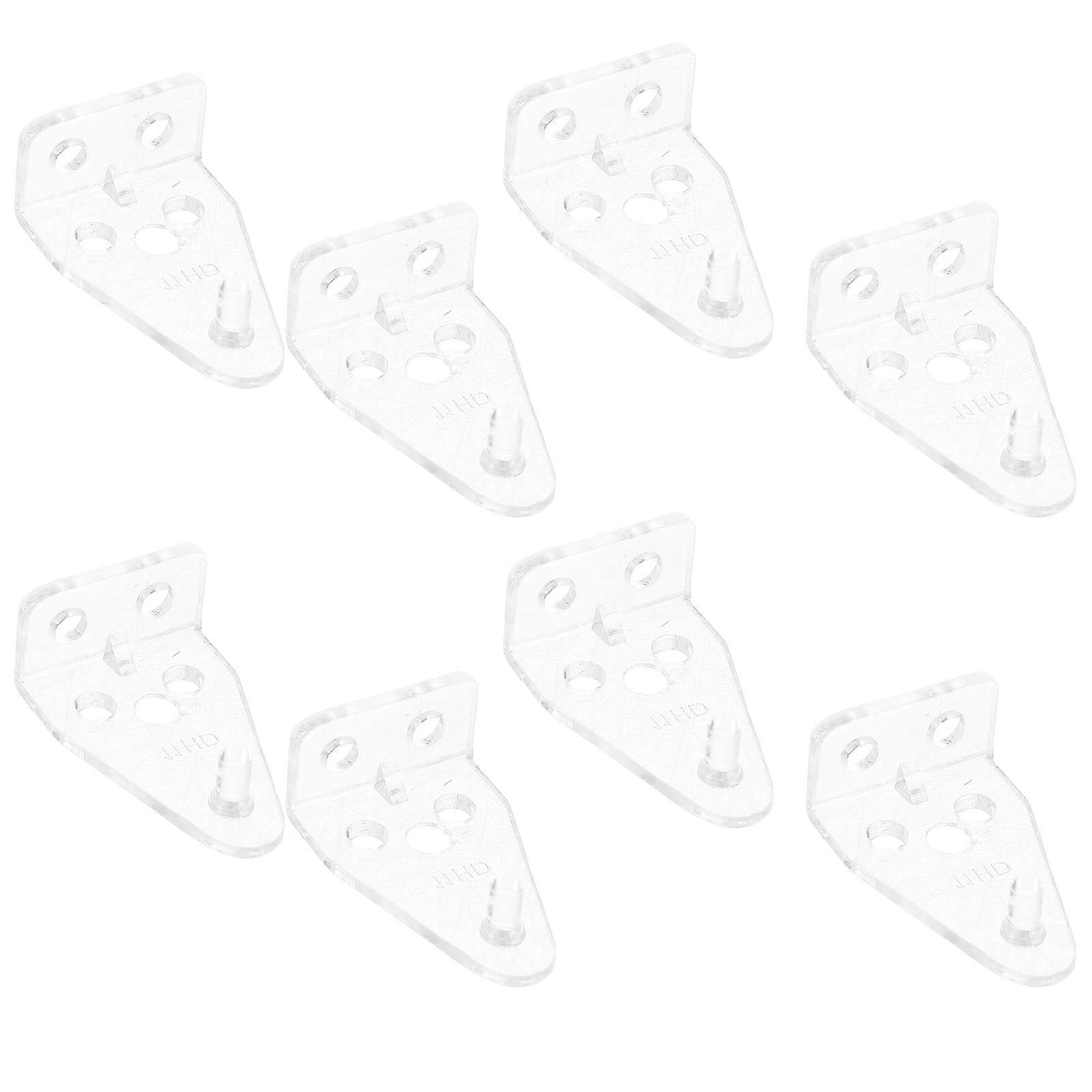 8Pcs Blinds Hold Down Hooks Venetian Blind Tilt Hook Window Blind Hooks DIY Enthusiasts Transparent
