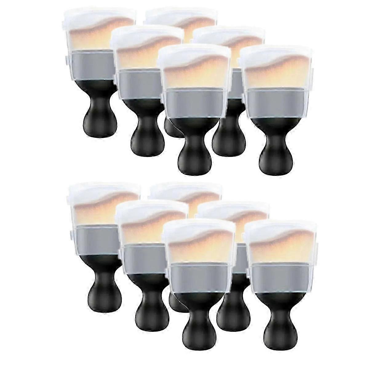 Car brush set for interior detailing - 12PCS with conditioner