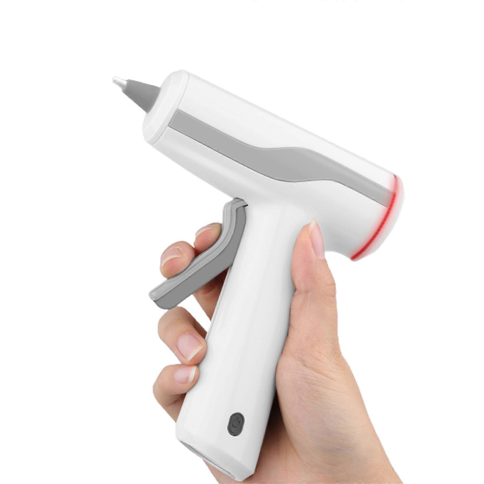 Portable Rechargeable Cordless Hot Glues Guns Adhesive Device USB Powered with 2200mAh Battery, Perfect for DIY Crafts Multicolor