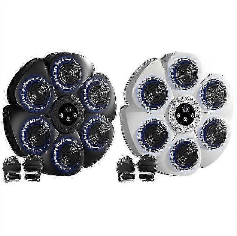 Music Boxing Machine, 2025 New Smart Wall Boxing Machine -Bluetooth with Boxing Gloves Adults Kids 9 Speed and Count _li