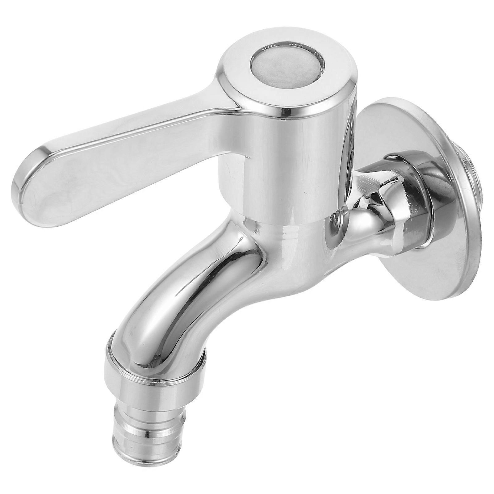 Laundry Faucet Wall Mounted Washing Machine Tap with Quick Open Single Handle