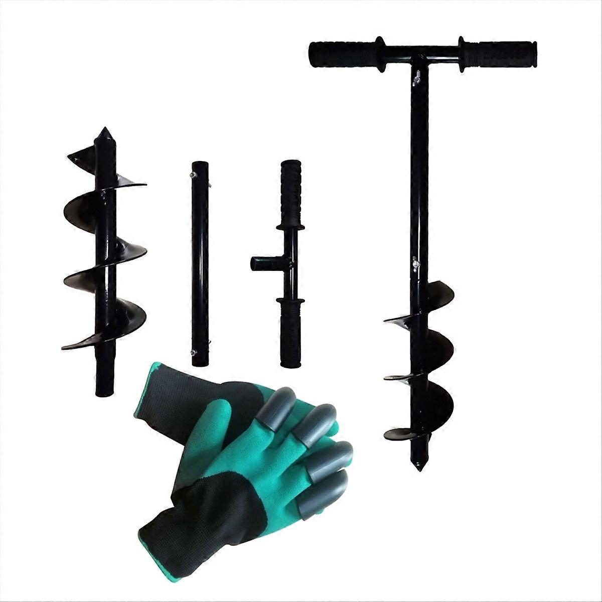 Hand Post Hole Digger, Planter Drill Bit, for Planting Tree, Seedling