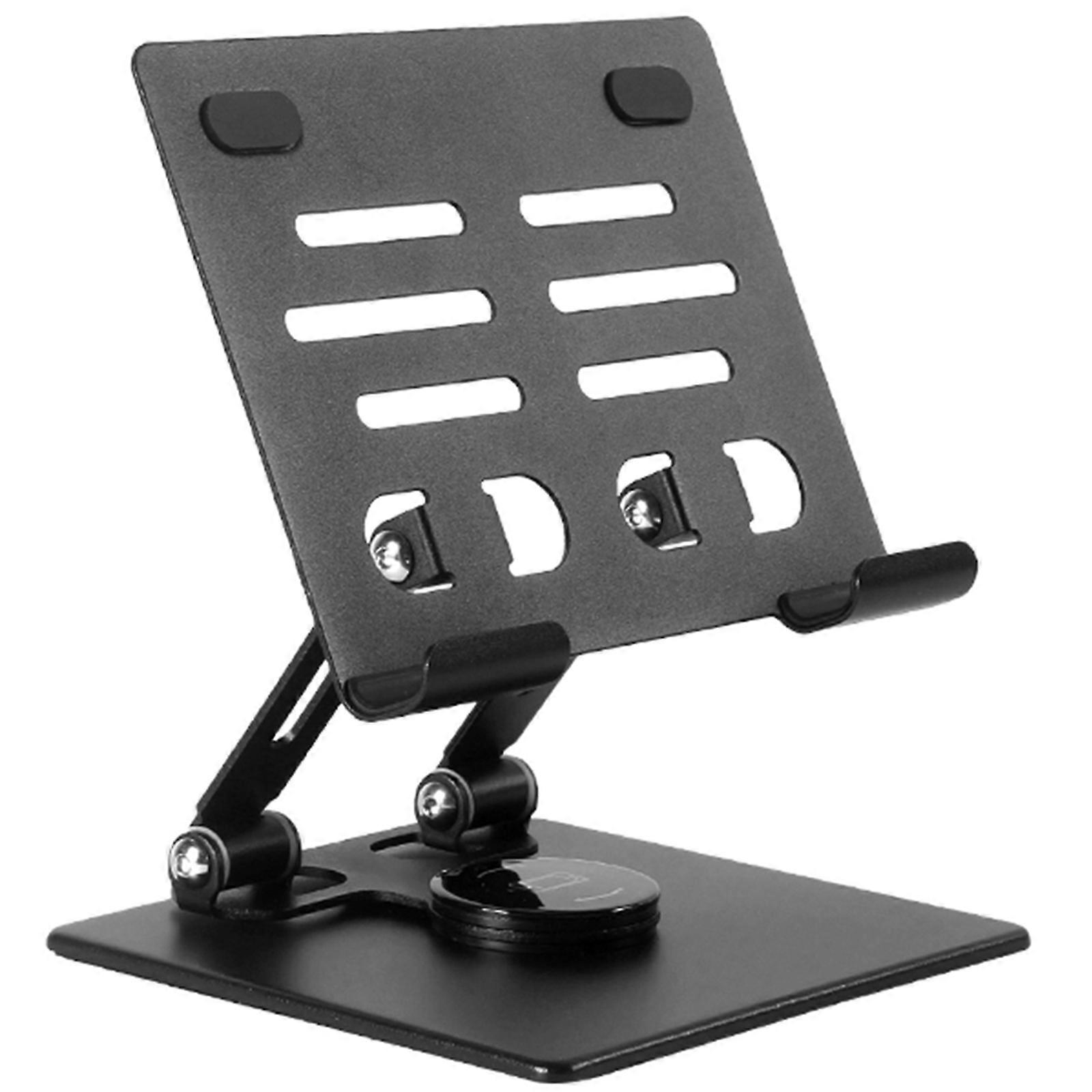 Tablets Stand Foldable Design Stable and Stylishs Phone Holder Metal MultiAngle Tablets Stand, Desktop Foldable Holder  grey