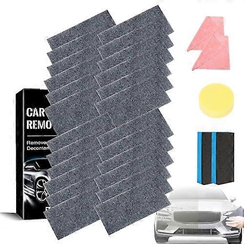 Car Scratch Remover Nano Magic Cloth, Thickened Paint Restoration, Multipurpose (24pcs)