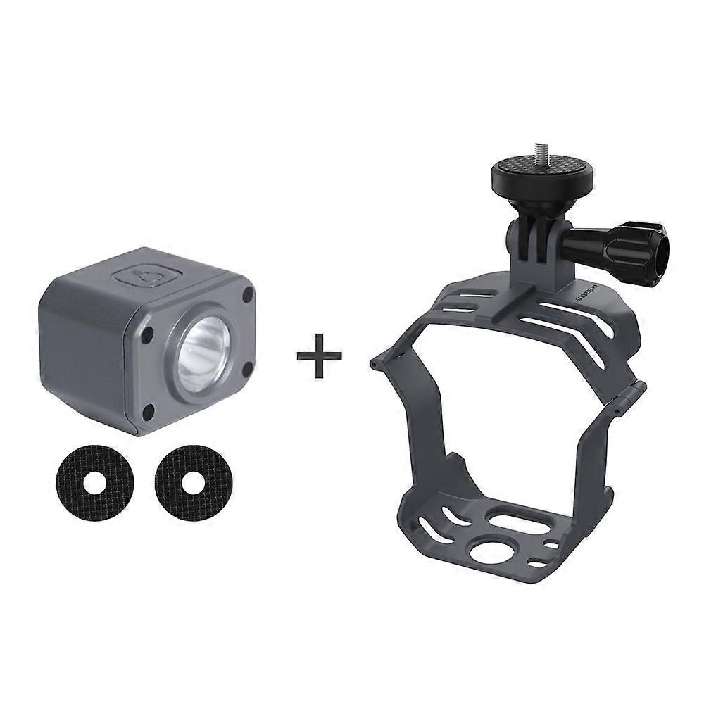 SUNNYLIFE GZ581 Compatible For DJI Mavic 3 / 3 Pro / 3 Classic Camera Mount Adapter Plastic Bracket with Searchlight