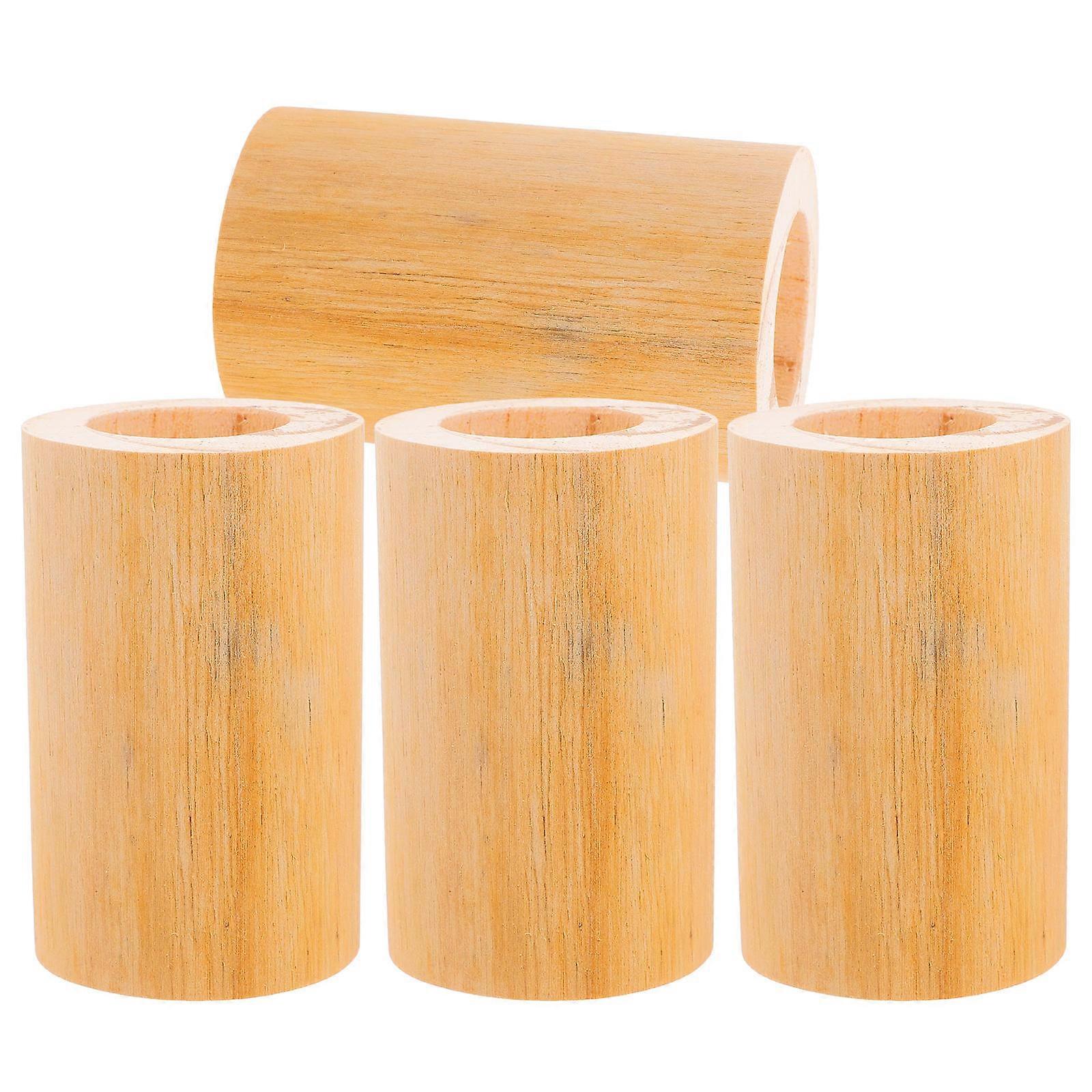 Increase Furniture Height with 4Pcs Heavy Duty Bed Risers for Sofa Elevation