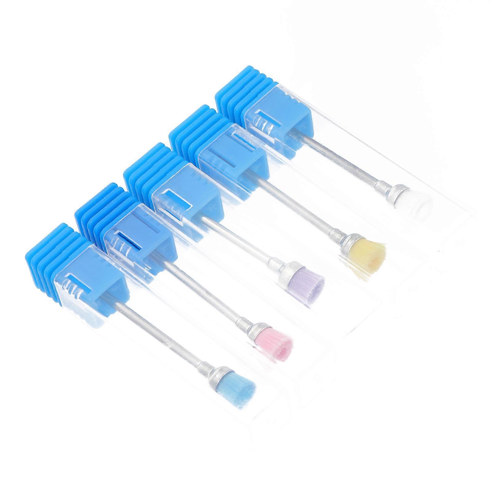 Manicure Nail Tools 15Pcs Nail Drill Brushes for Dust Cleaning