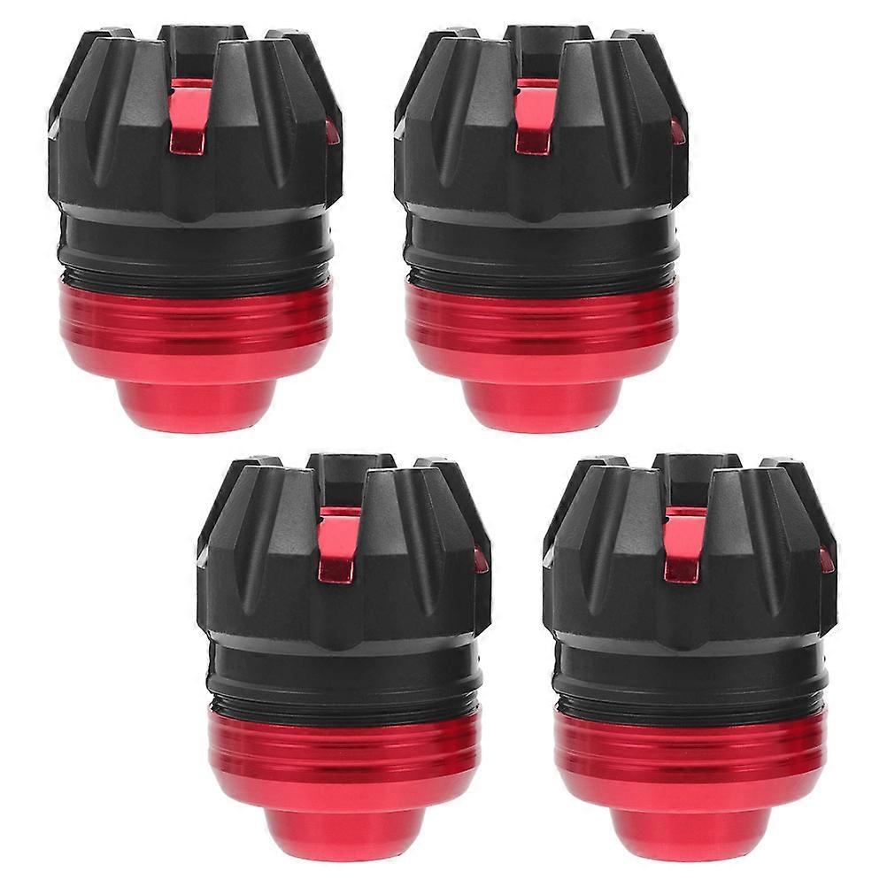 Motorcycle Frame Sliders Wheel Crash Protector for 4Pcs Usage