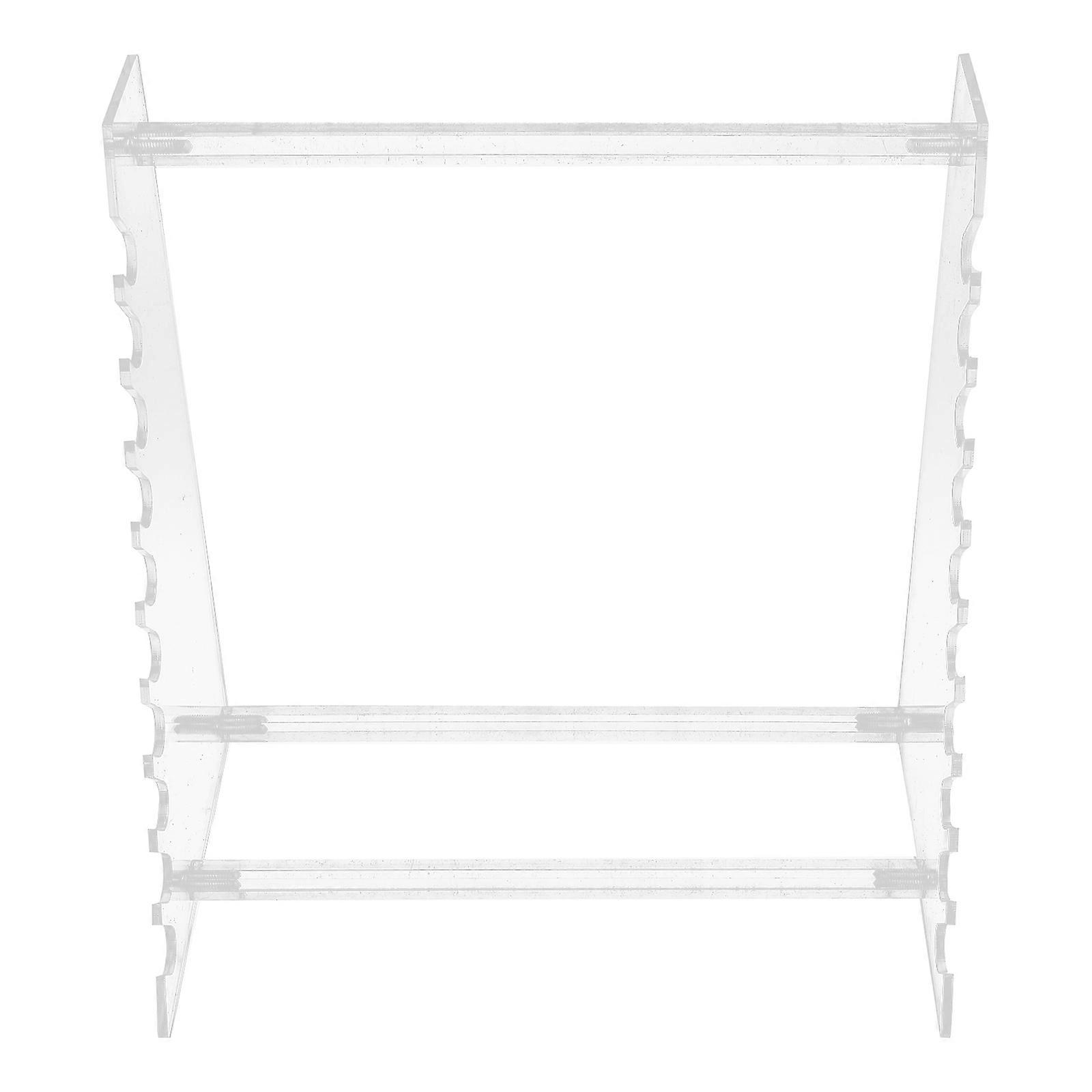 Laboratory Acrylic Pipette Rack for Pipettor Holder Transparent