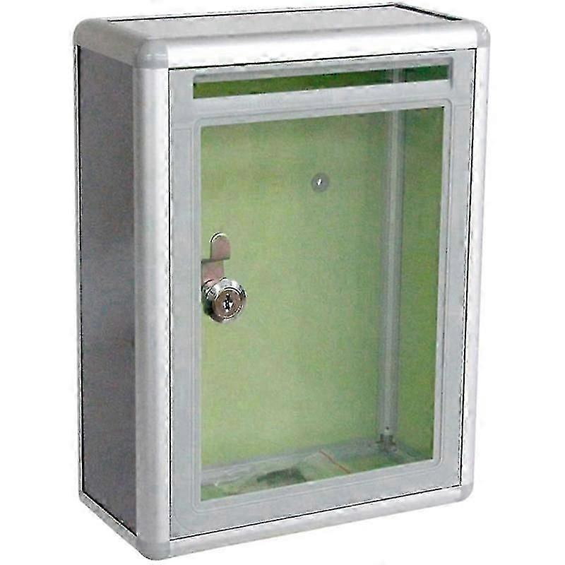 Proposal Box with Lock and Key Small Lockable Metal Wall Mounted Home Office Proposal Box