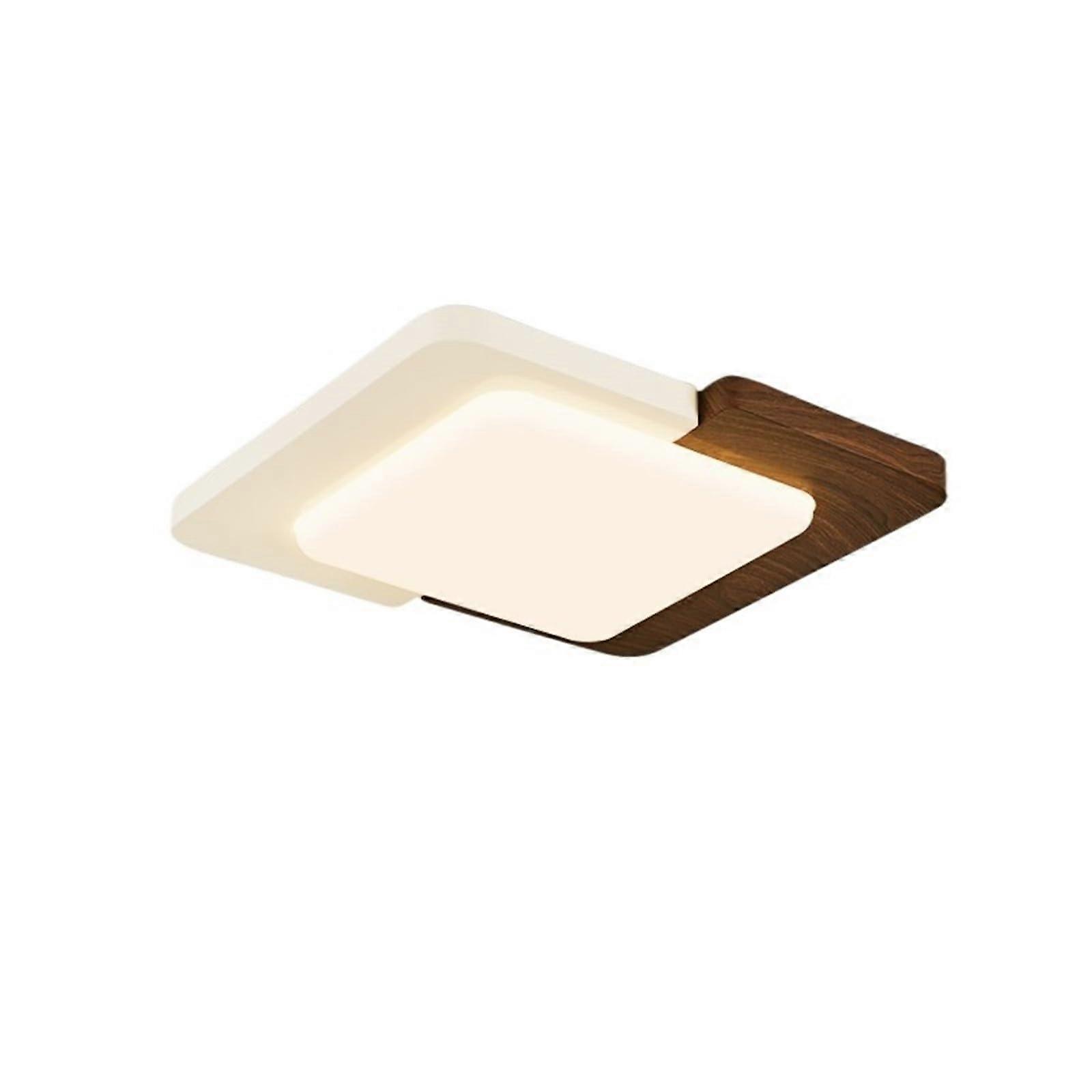 Flush Mount LED Ceiling Light with Ultra Slim Design, Modern Square Fixture for Bedroom Kitchen