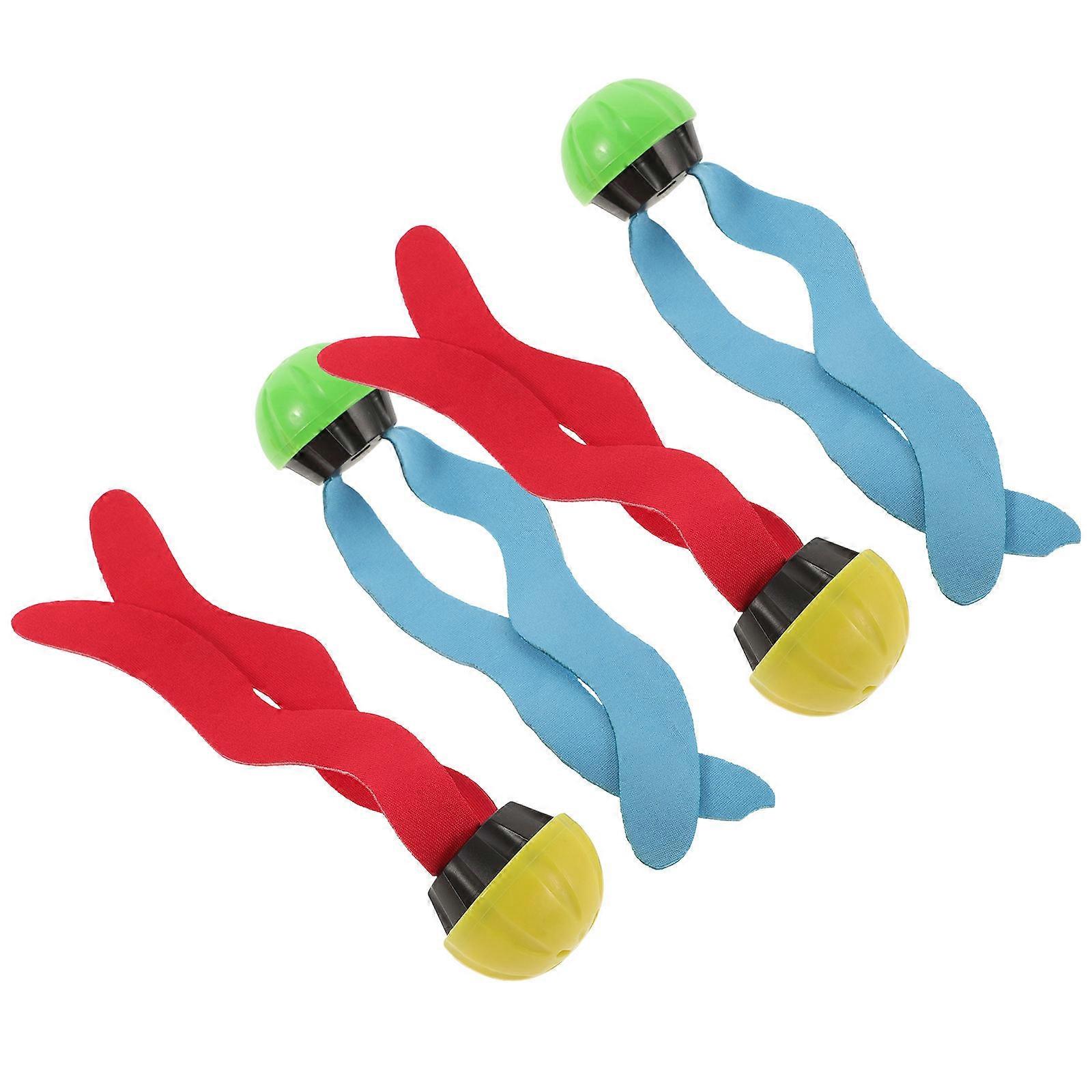 Assorted Color Diving Seagrass Toy Set for Kids Pool Use 4Pcs