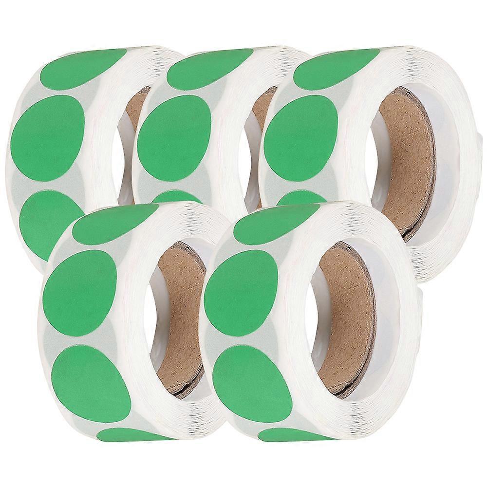 Labels Dot Stickers for Decor Use 15 Rolls