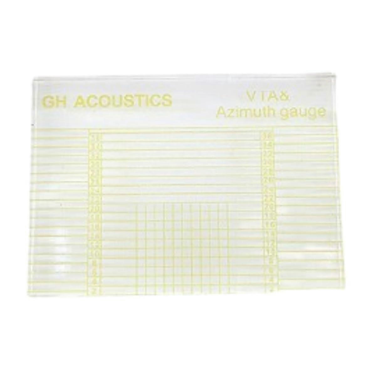 Turntable Cartridge Alignment Tool with Precise Azimuth Adjustment for Vinyl Record Player