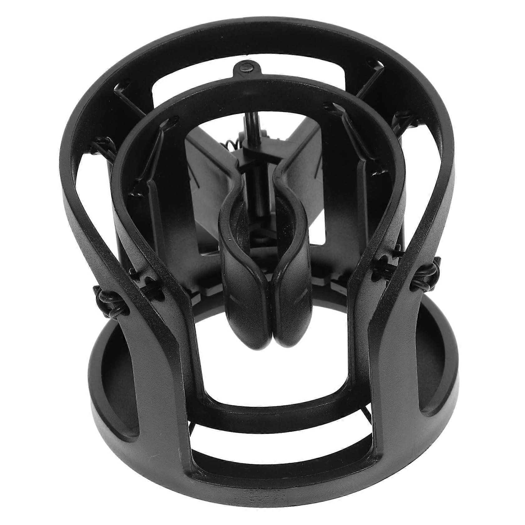 Mic Stand Clip Holder, Handheld Microphone Clamp, Secure For Radio, Indoor And Outdoor Use