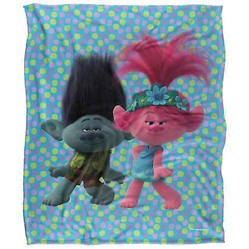 Trolls Silky Group Soft Touch Blanket