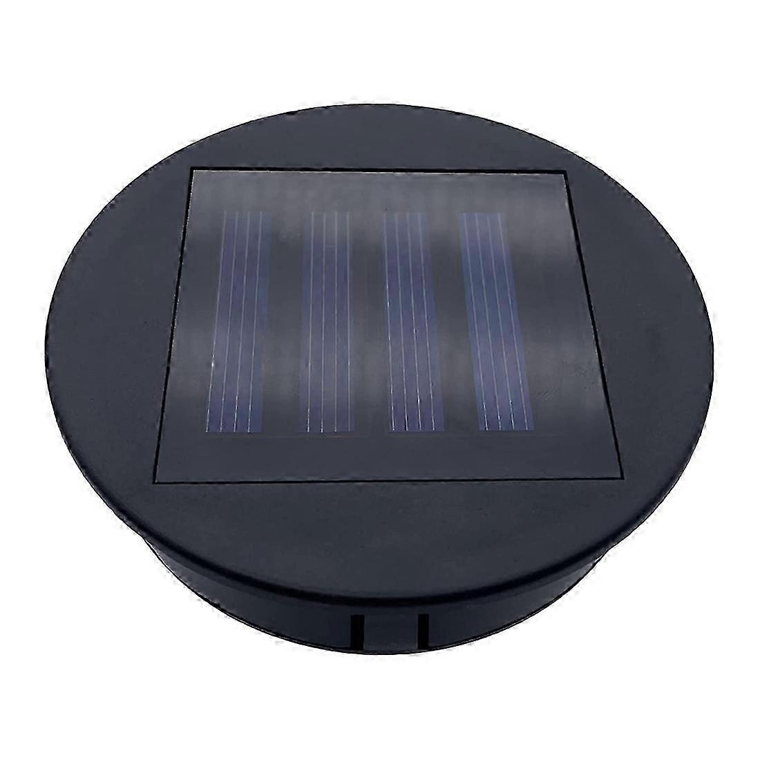 Solar Lantern Replacement Top, 2-Pack Waterproof Round Light Cover Accessory