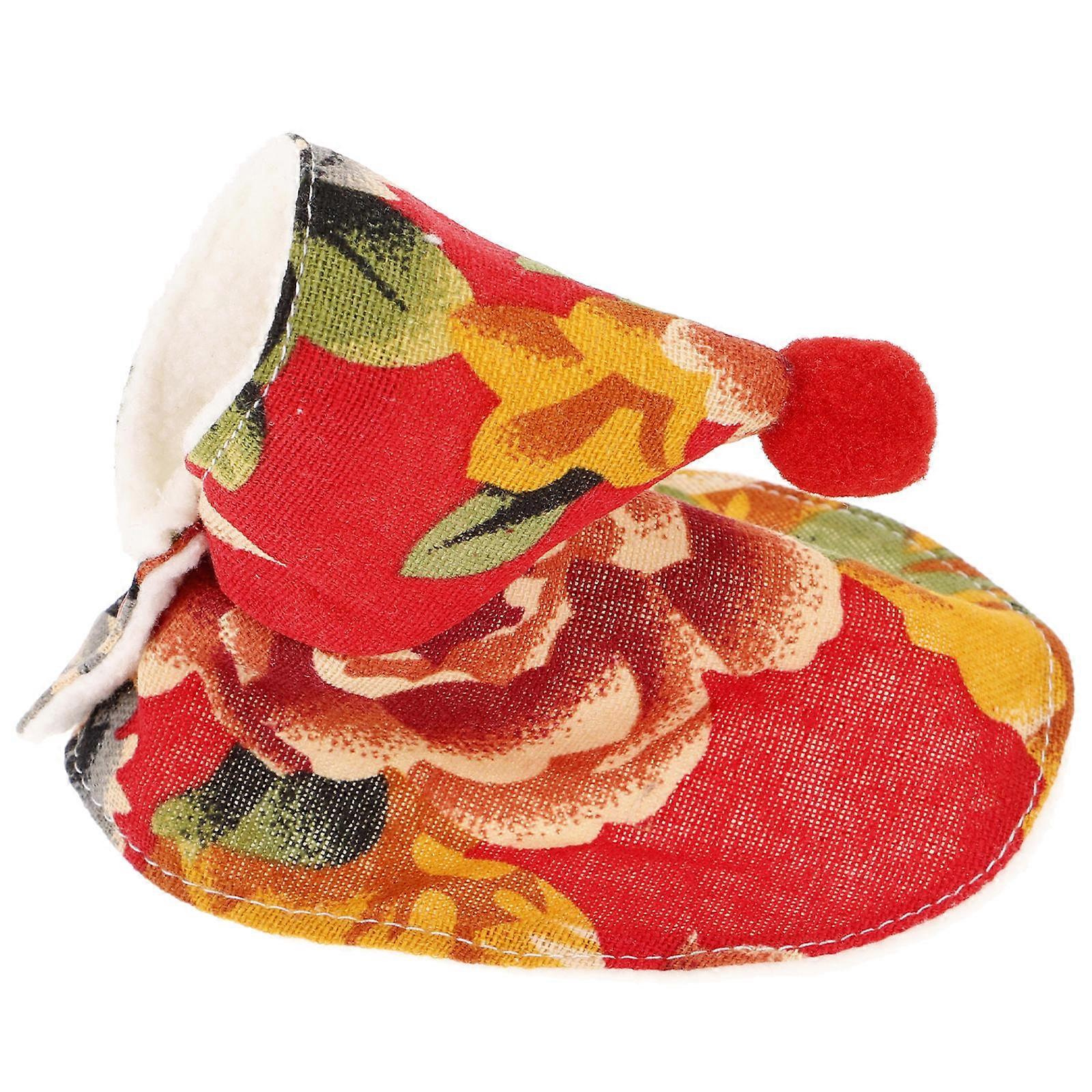 Comfortable Parrot Clothes Cape for Cold Weather Red Fabric