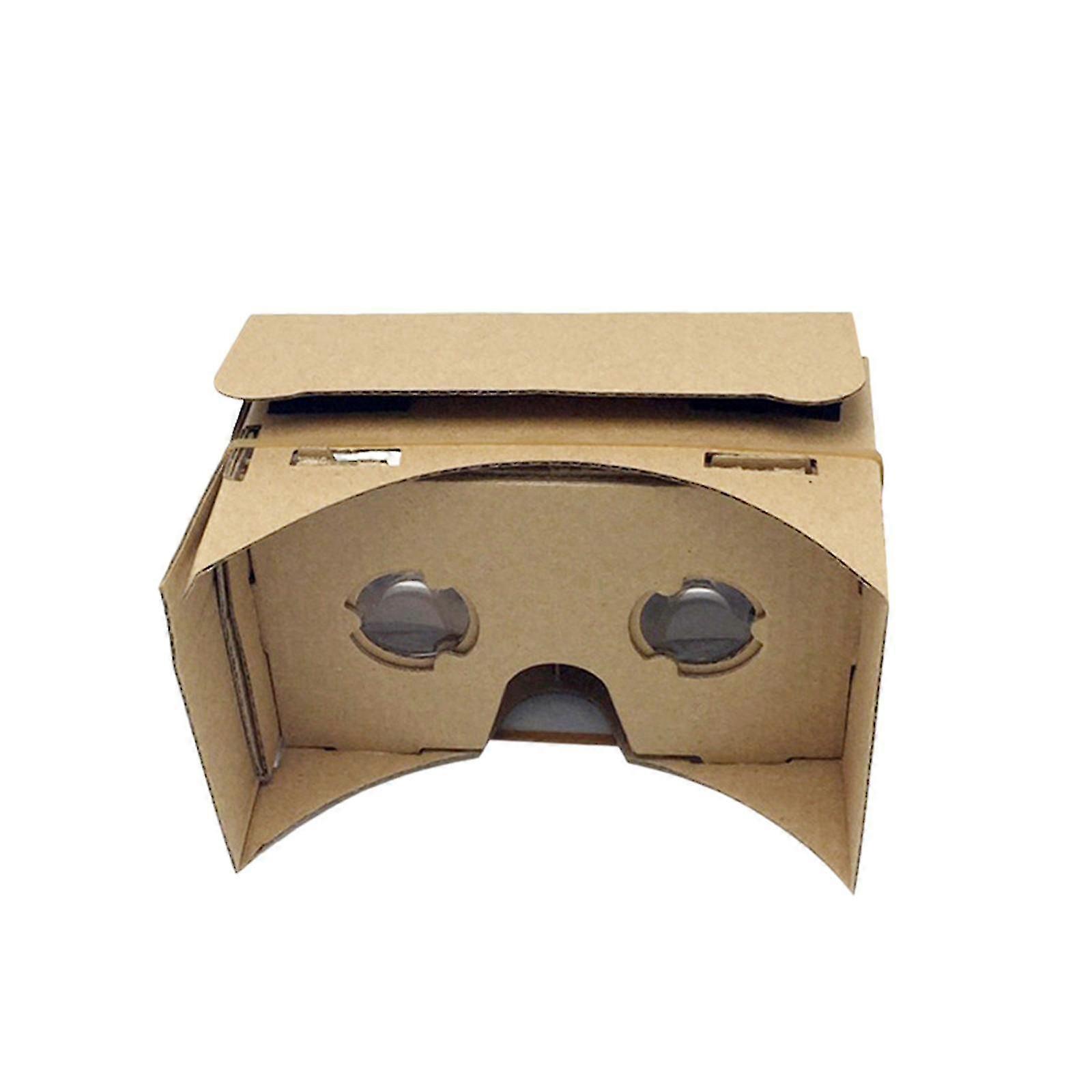 DIY Cardboard for Google VR Headset 3D Box Premium Compact Fits Smartphone 2025