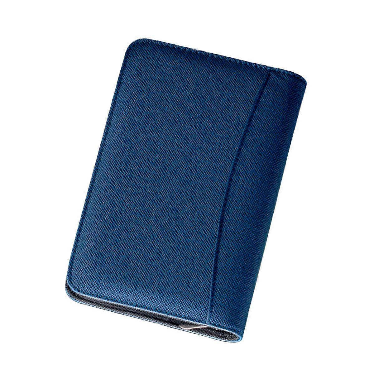 Faux Notebook with Calculator Zipper Notebook for Office School Use