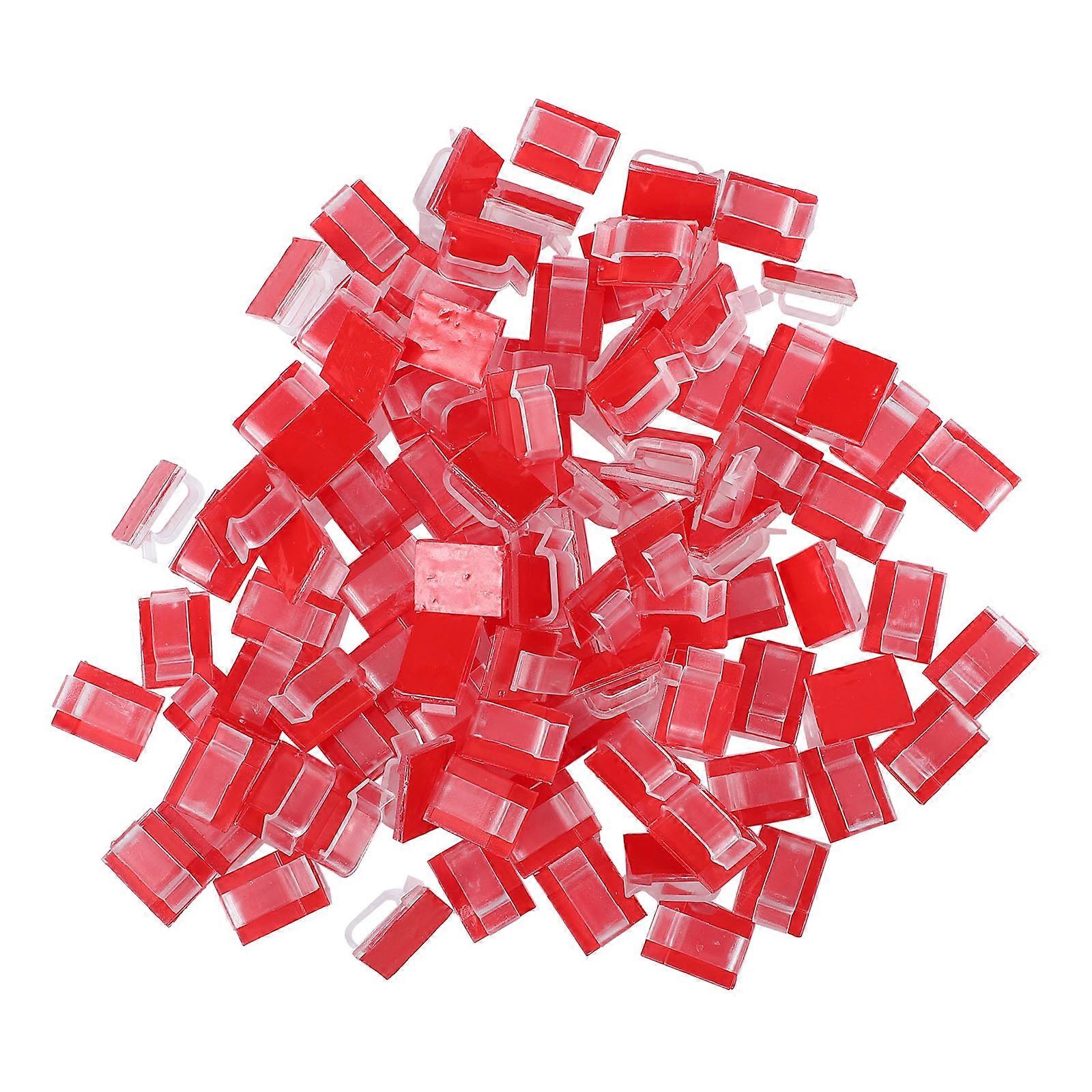 Clip Cable Clips for Cable Management 100Pcs Plastic Organizer