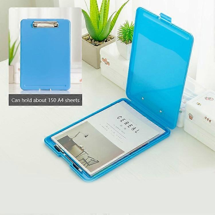 A4 File Box Organizer Case Office Document Storage Box Stackable Desk Storage Box Holder