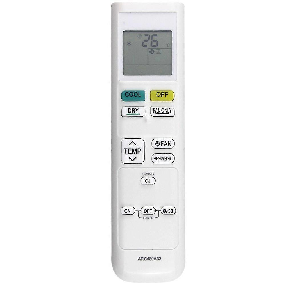 Replace ARC480A33 A/C Remote Control for Daikin Air Conditioner ARC480A33