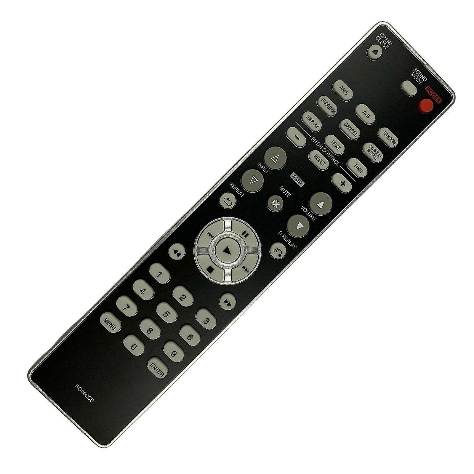 Plastic AVs Surround Receiver Remote Controls for RC002CD User Friendly Button Layout Universal Compatibility Multicolor