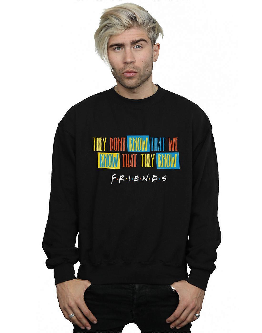 Friends Men's They Don't Know Script Sweatshirt