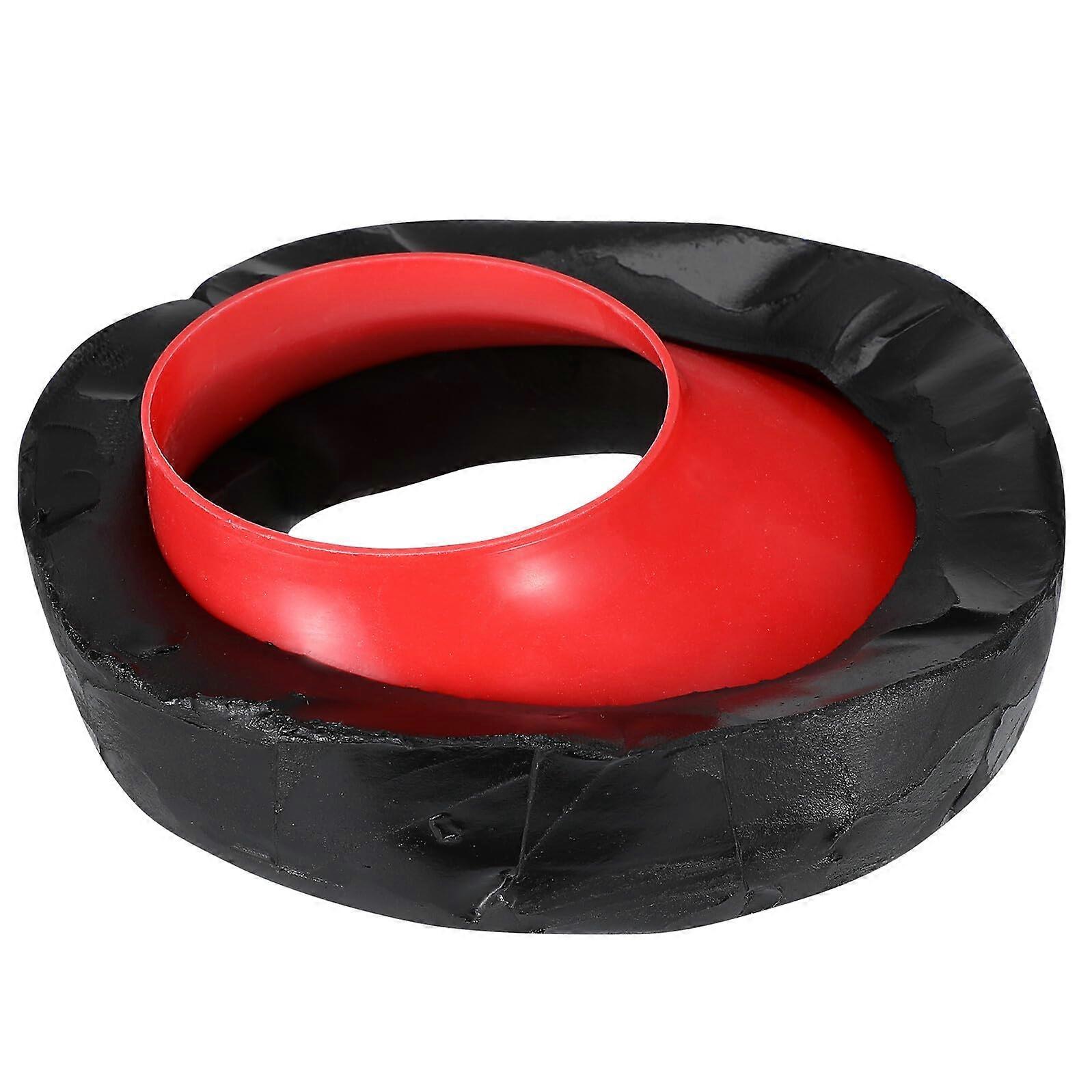 Toilet Flange  Kit with Wax Ring, Leakproof Adjustable Offset Gasket for Easy DIY Installation