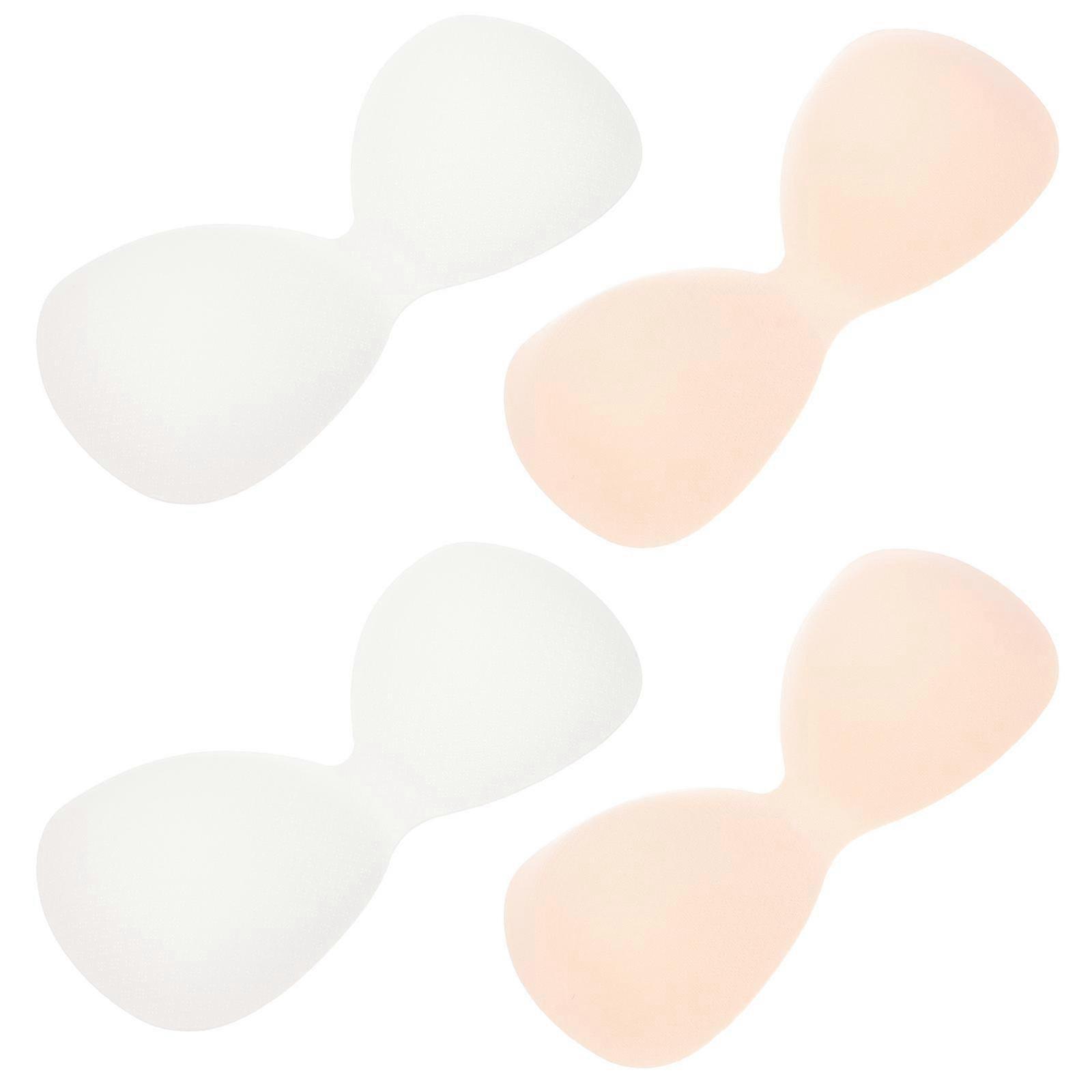 4Pcs Removable Sports Bra Inserts Integrated Bra Pads for Bras