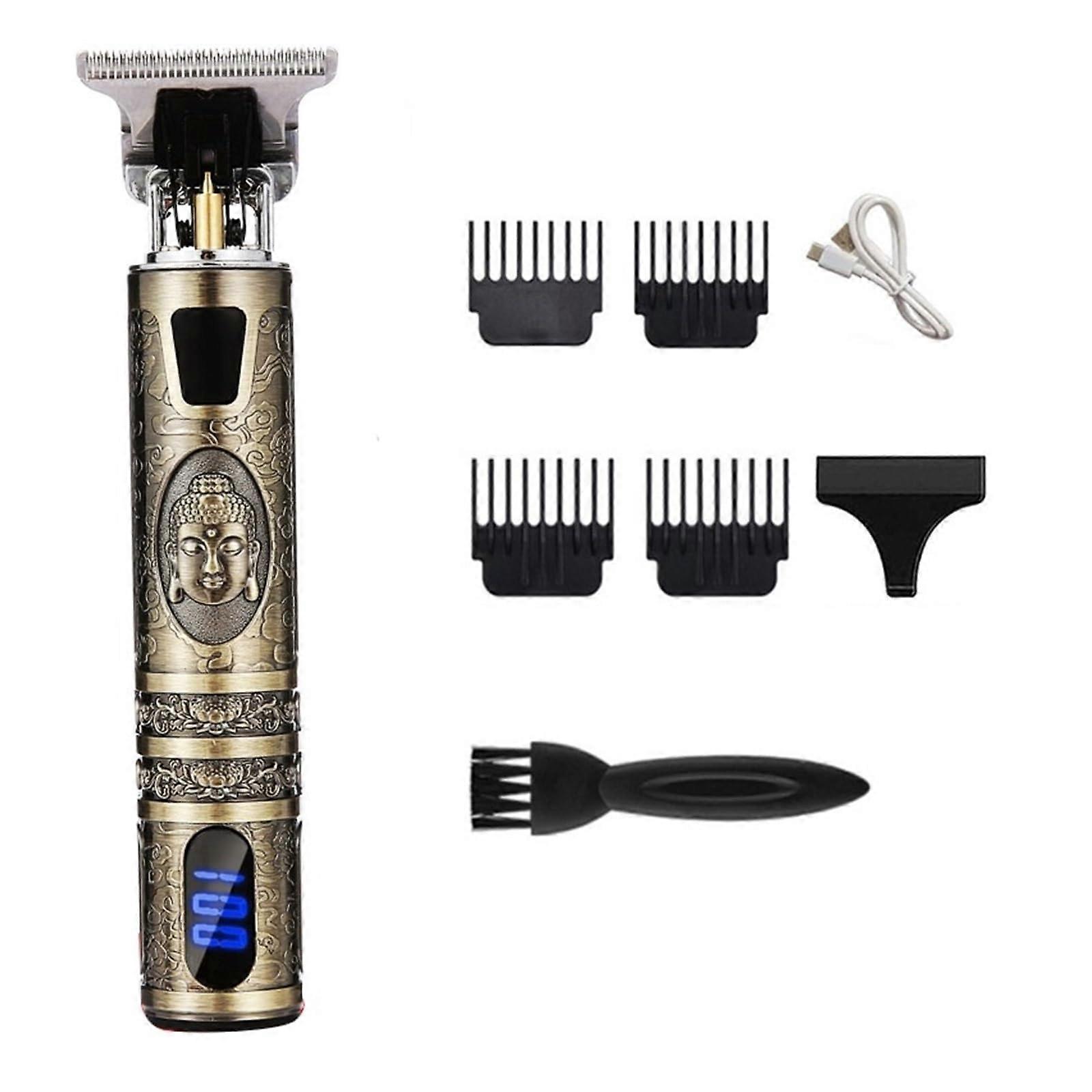 Hair Clipper for Men USB Rechargeable Electric Beard Trimmer Professional Barber Tool Devil01