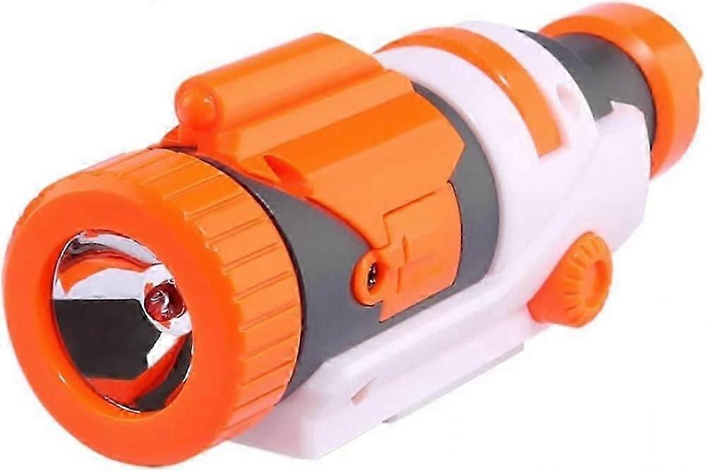 Tactical Flashlight Front Tube Decoration Sight Compatible with Nerf Stryfe N-Strike Elite
