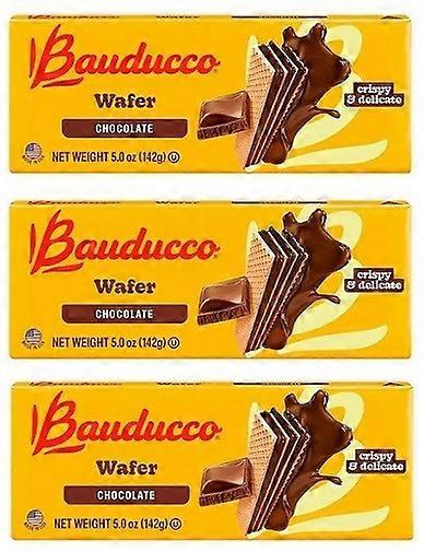 Bauducco Wafelkoekjes Chocolade 3 Pack