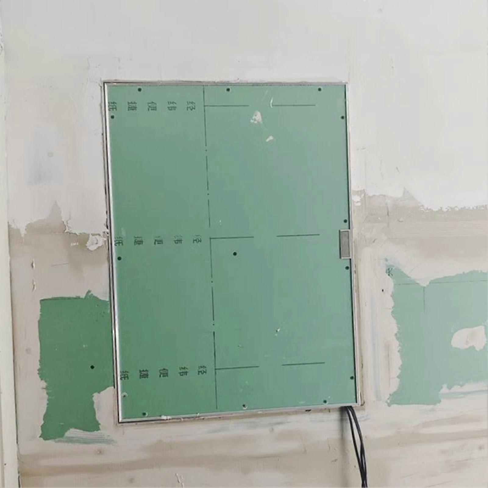 Concealed Wall Access Panel with Magnetic PushToOpen, Paintable Drywall Door, Custom 20x39in