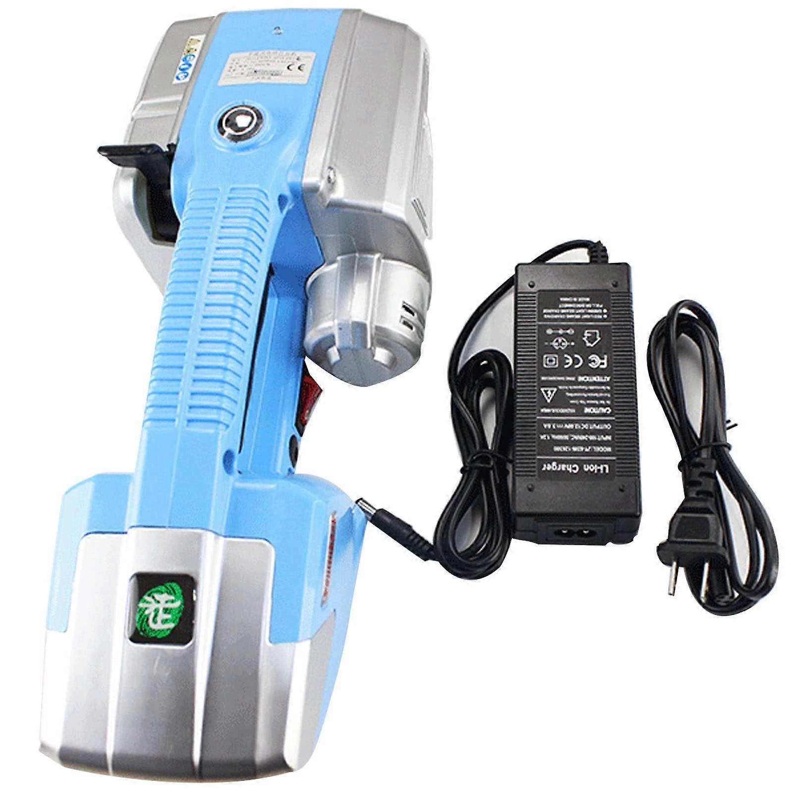 Handheld Strapping Tool for 1/25/8 Inch PP/PET Straps, Battery Powered, Fast Auto Sealing